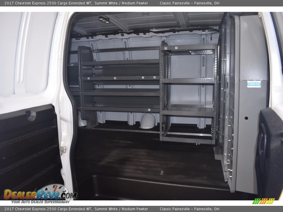 2017 Chevrolet Express 2500 Cargo Extended WT Summit White / Medium Pewter Photo #7