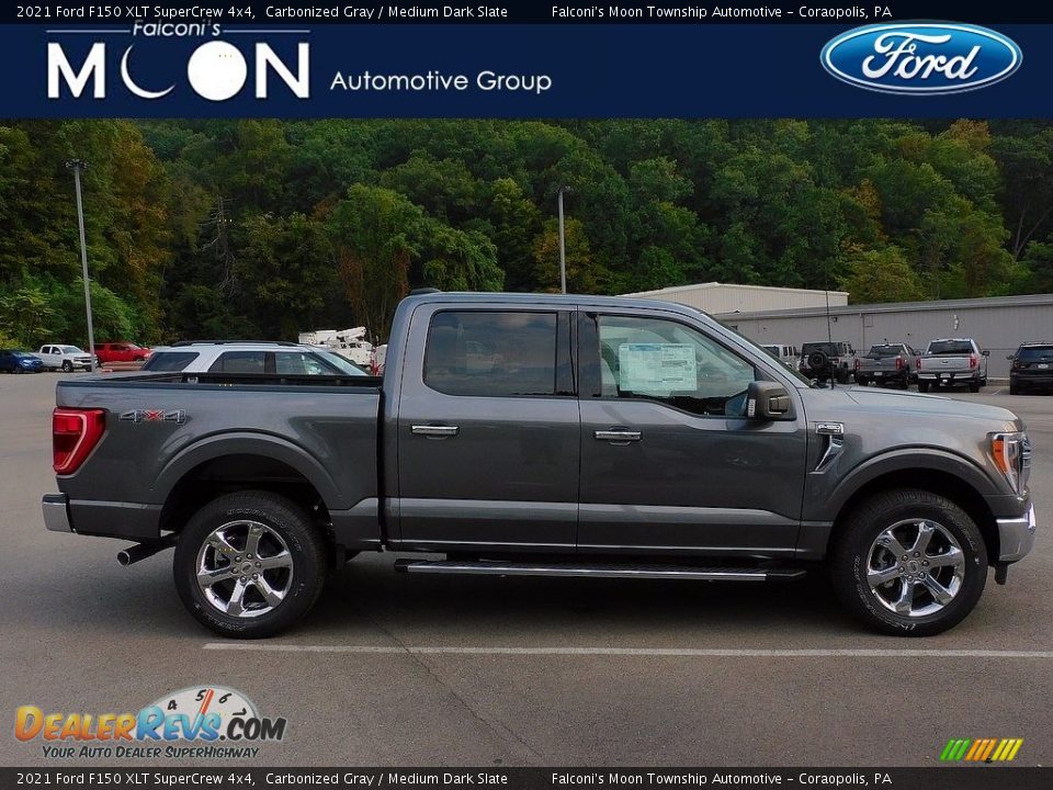 2021 Ford F150 XLT SuperCrew 4x4 Carbonized Gray / Medium Dark Slate Photo #1