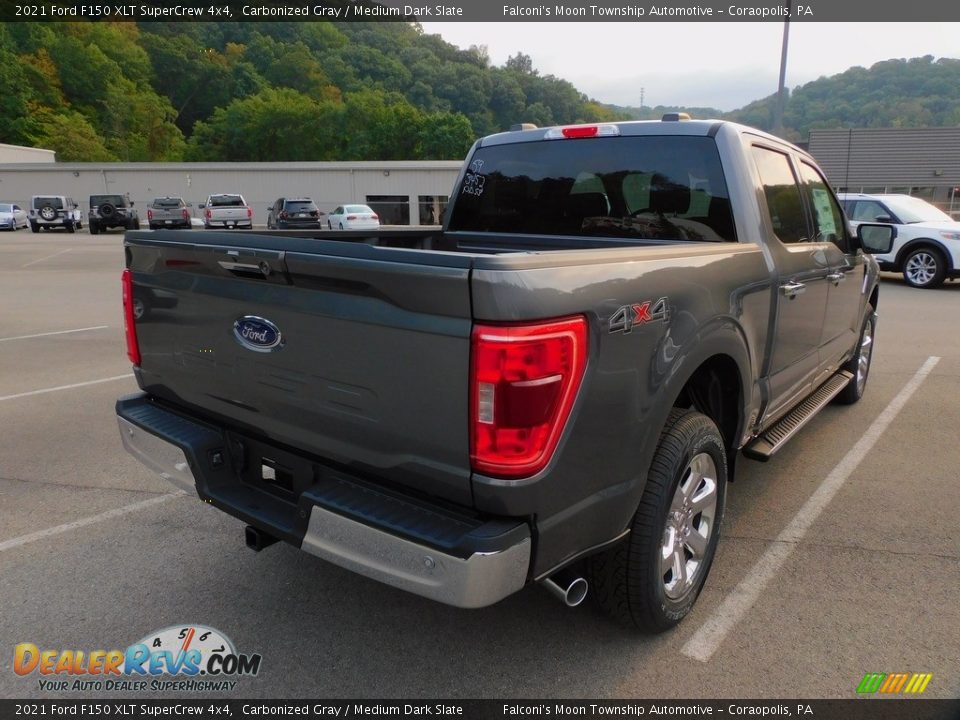 2021 Ford F150 XLT SuperCrew 4x4 Carbonized Gray / Medium Dark Slate Photo #2