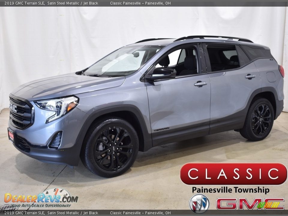 2019 GMC Terrain SLE Satin Steel Metallic / Jet Black Photo #1