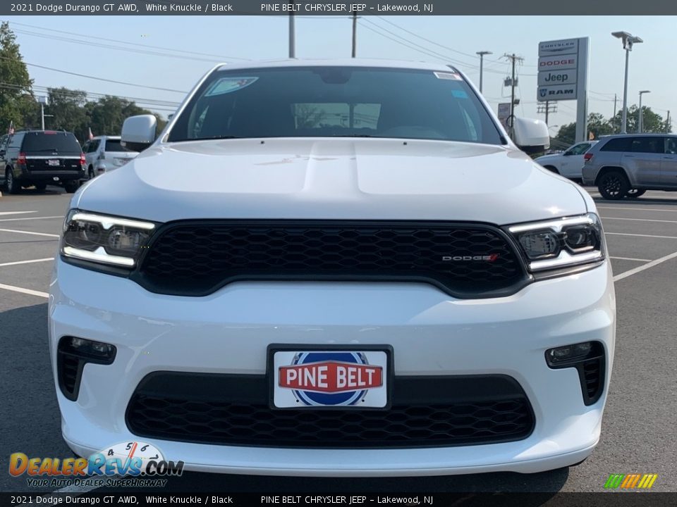 2021 Dodge Durango GT AWD White Knuckle / Black Photo #3