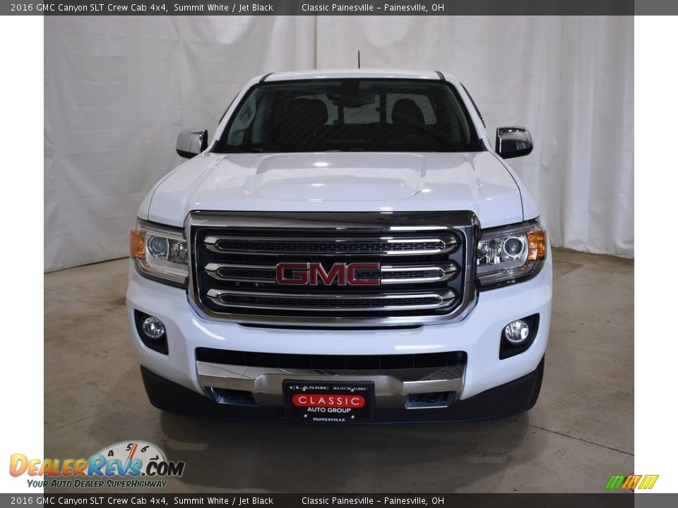 2016 GMC Canyon SLT Crew Cab 4x4 Summit White / Jet Black Photo #4