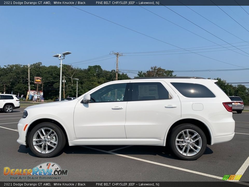 2021 Dodge Durango GT AWD White Knuckle / Black Photo #4