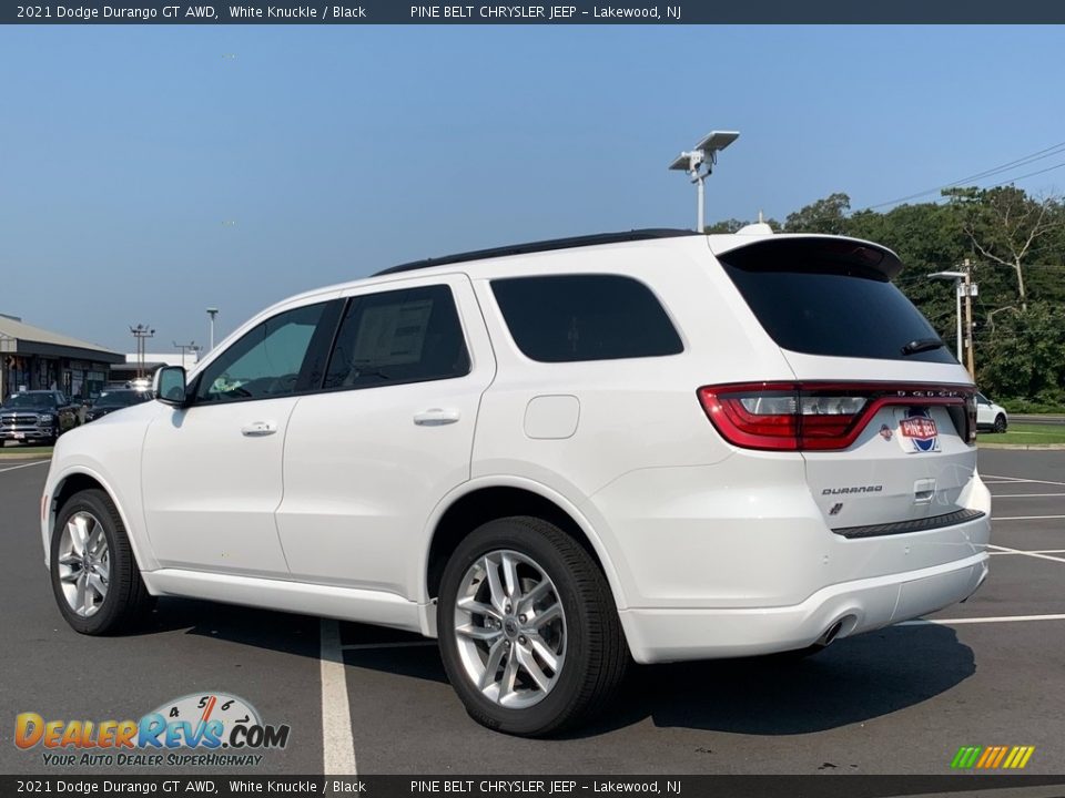 2021 Dodge Durango GT AWD White Knuckle / Black Photo #6