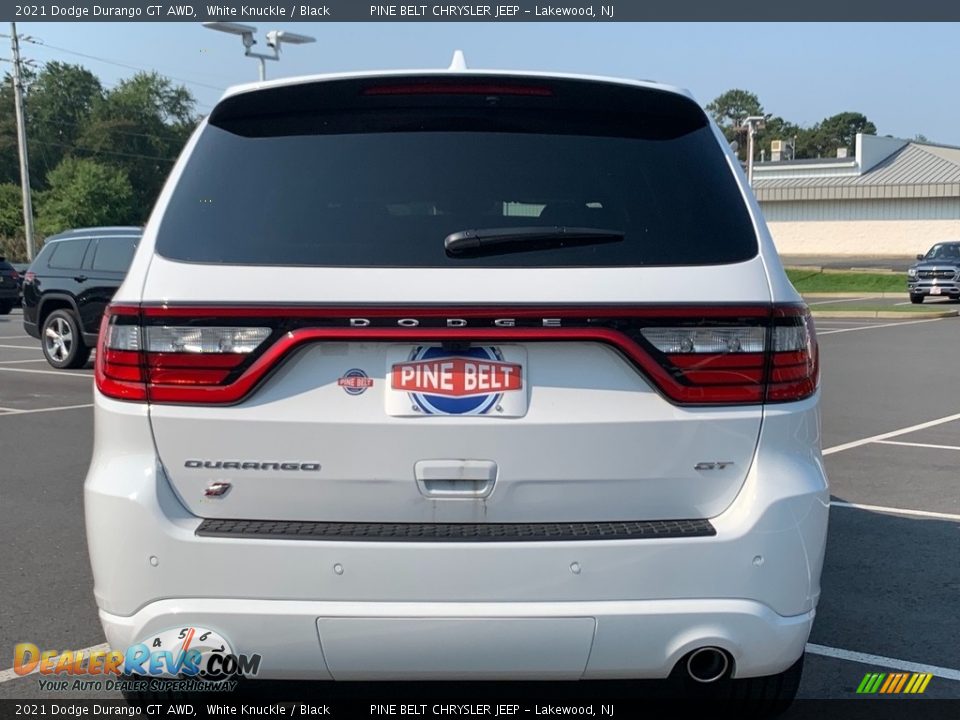 2021 Dodge Durango GT AWD White Knuckle / Black Photo #7