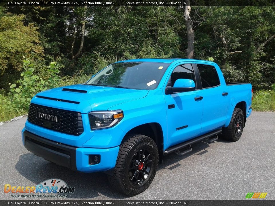 2019 Toyota Tundra TRD Pro CrewMax 4x4 Voodoo Blue / Black Photo #2