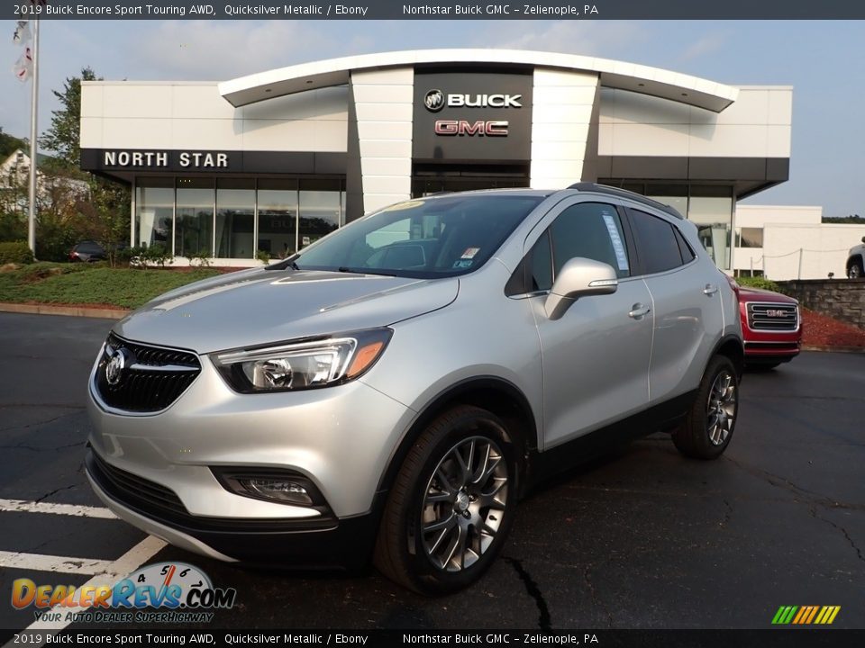 2019 Buick Encore Sport Touring AWD Quicksilver Metallic / Ebony Photo #1