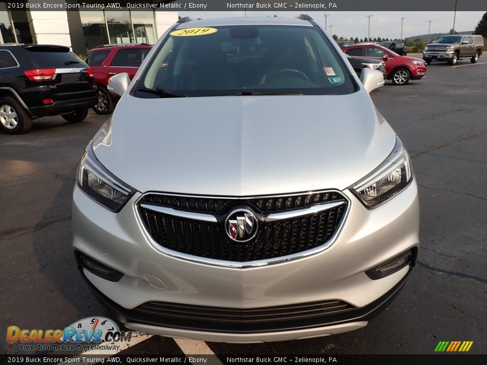 2019 Buick Encore Sport Touring AWD Quicksilver Metallic / Ebony Photo #3