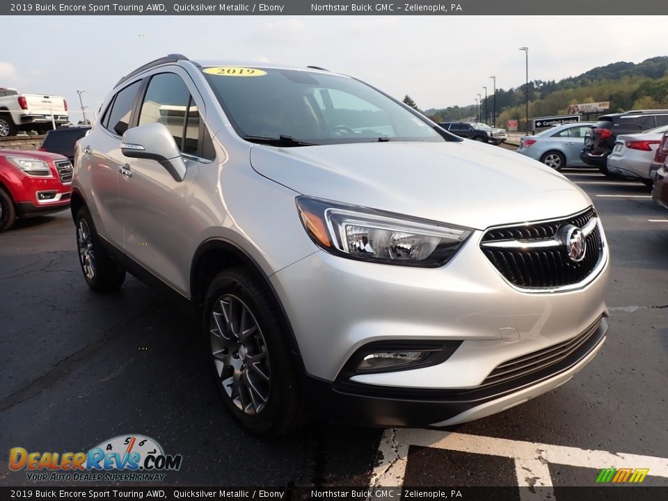 2019 Buick Encore Sport Touring AWD Quicksilver Metallic / Ebony Photo #4