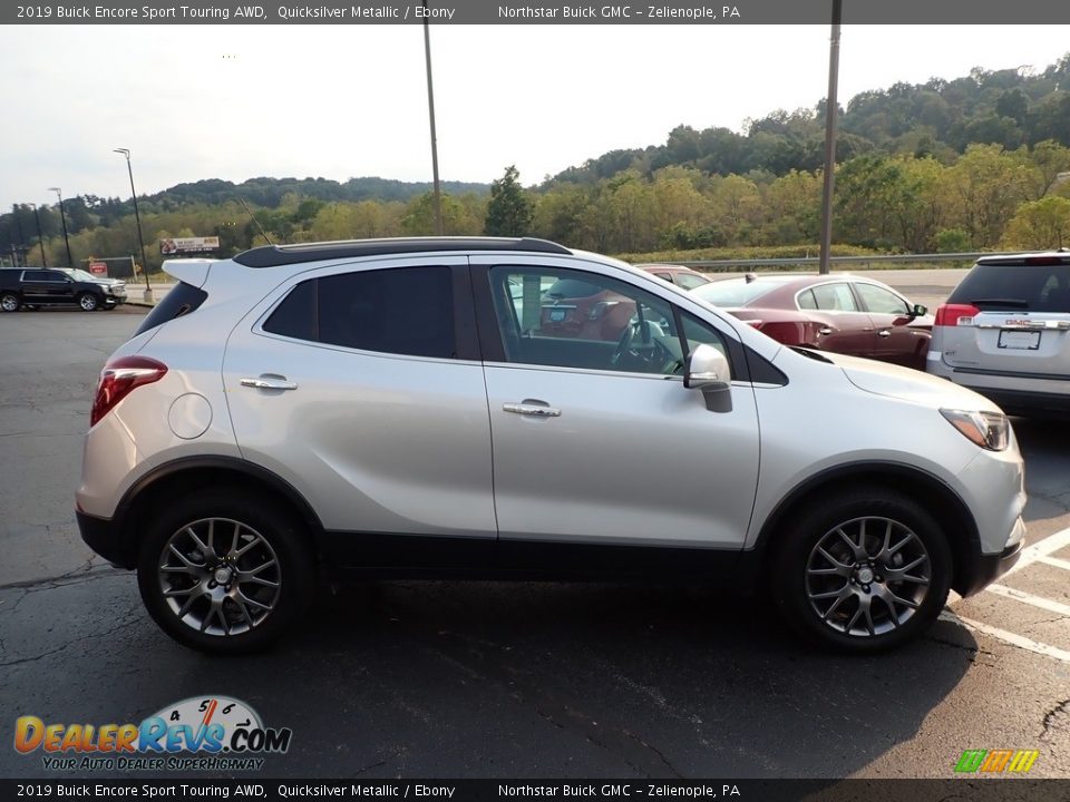 2019 Buick Encore Sport Touring AWD Quicksilver Metallic / Ebony Photo #5