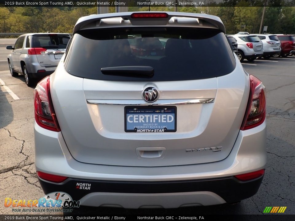 2019 Buick Encore Sport Touring AWD Quicksilver Metallic / Ebony Photo #10