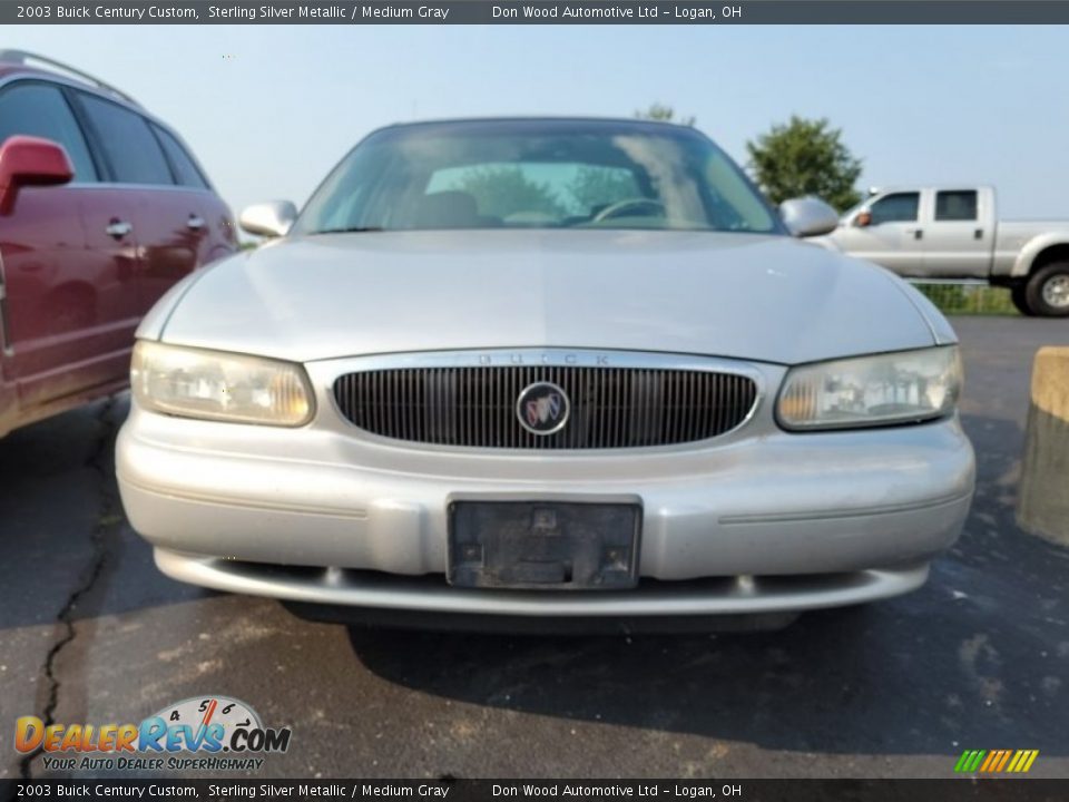 2003 Buick Century Custom Sterling Silver Metallic / Medium Gray Photo #2