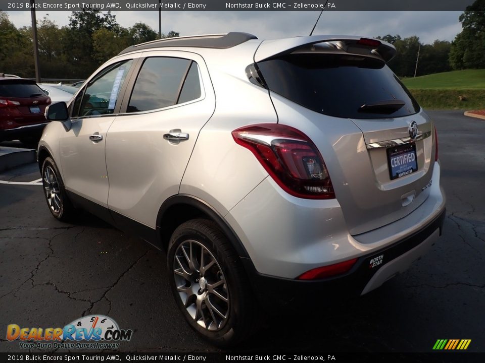 2019 Buick Encore Sport Touring AWD Quicksilver Metallic / Ebony Photo #12