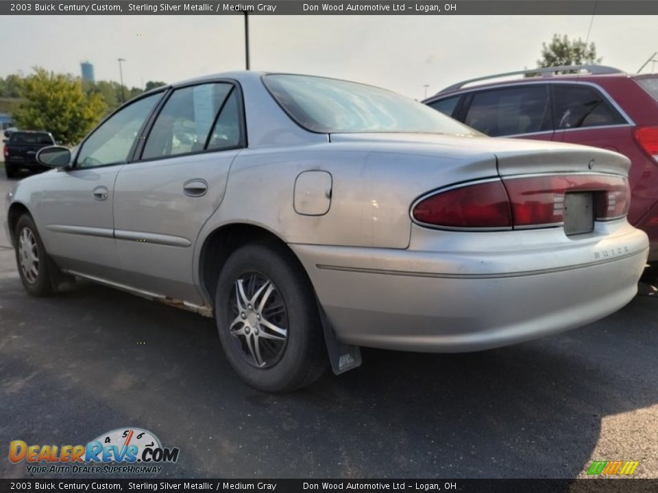 2003 Buick Century Custom Sterling Silver Metallic / Medium Gray Photo #4