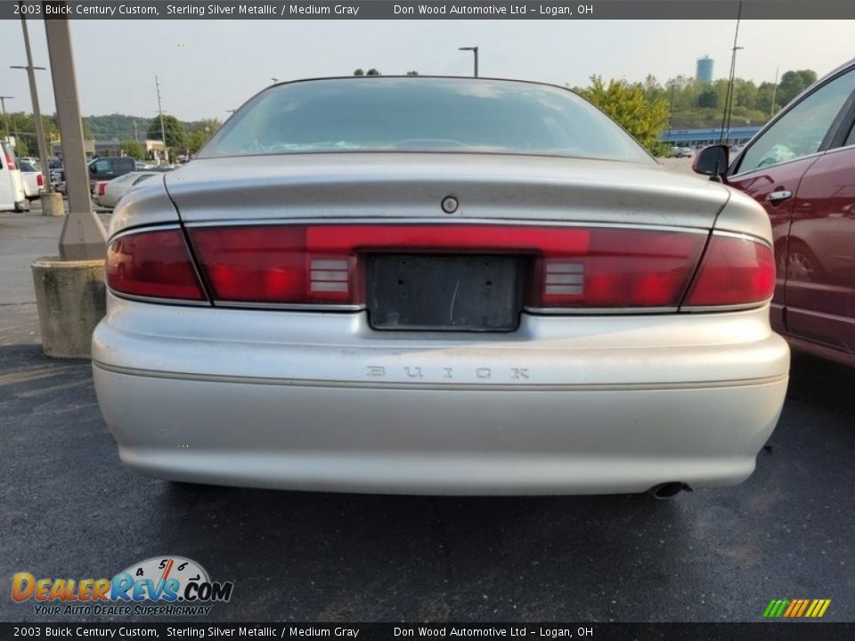 2003 Buick Century Custom Sterling Silver Metallic / Medium Gray Photo #5