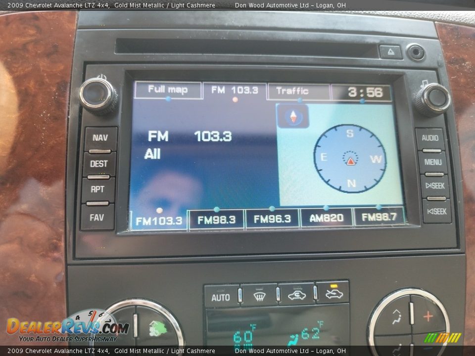 2009 Chevrolet Avalanche LTZ 4x4 Gold Mist Metallic / Light Cashmere Photo #2