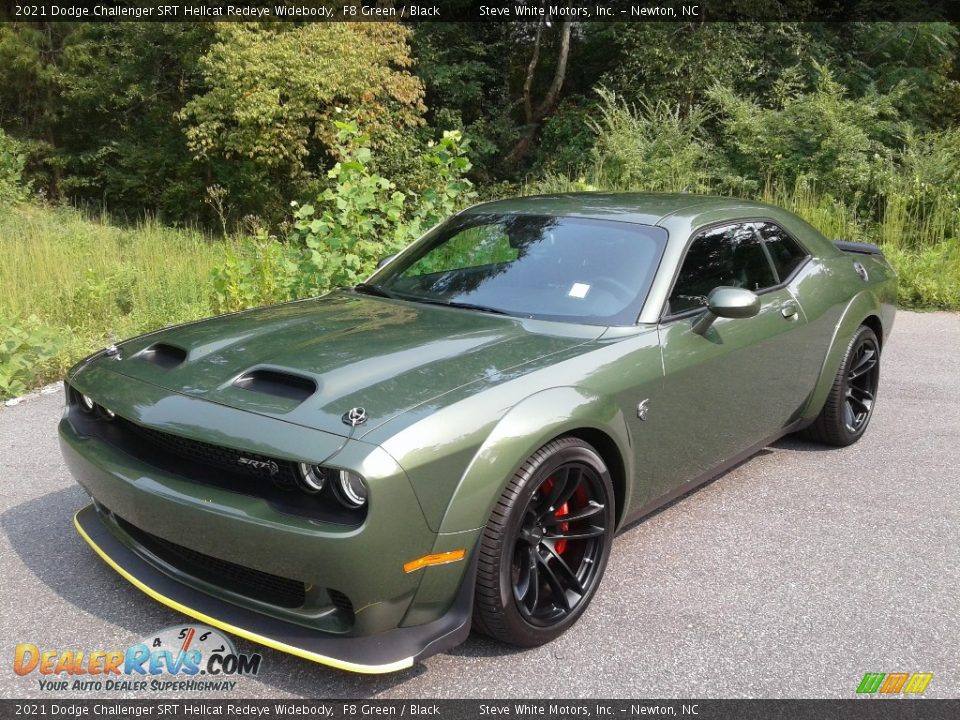 Front 3/4 View of 2021 Dodge Challenger SRT Hellcat Redeye Widebody Photo #2