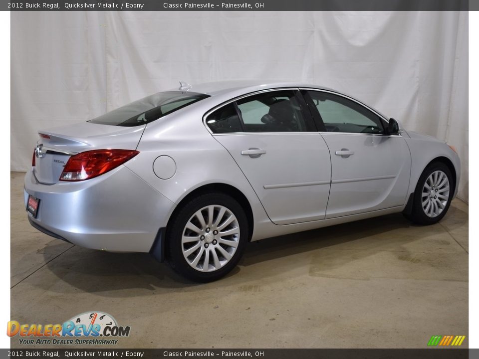 2012 Buick Regal Quicksilver Metallic / Ebony Photo #2