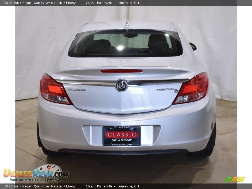 2012 Buick Regal Quicksilver Metallic / Ebony Photo #3