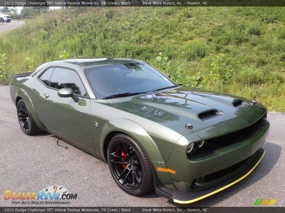 F8 Green 2021 Dodge Challenger SRT Hellcat Redeye Widebody Photo #4