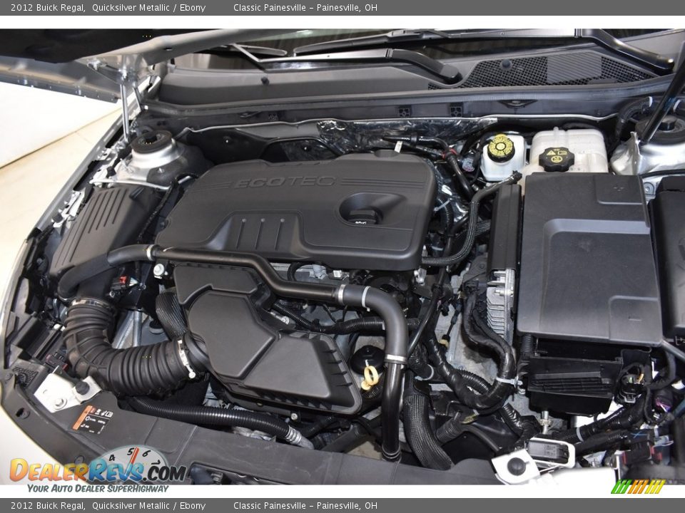 2012 Buick Regal Quicksilver Metallic / Ebony Photo #6