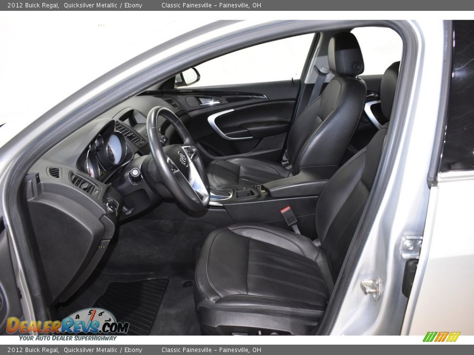 2012 Buick Regal Quicksilver Metallic / Ebony Photo #7