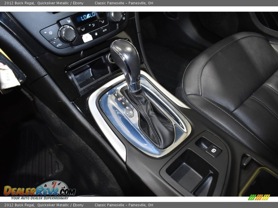 2012 Buick Regal Quicksilver Metallic / Ebony Photo #14