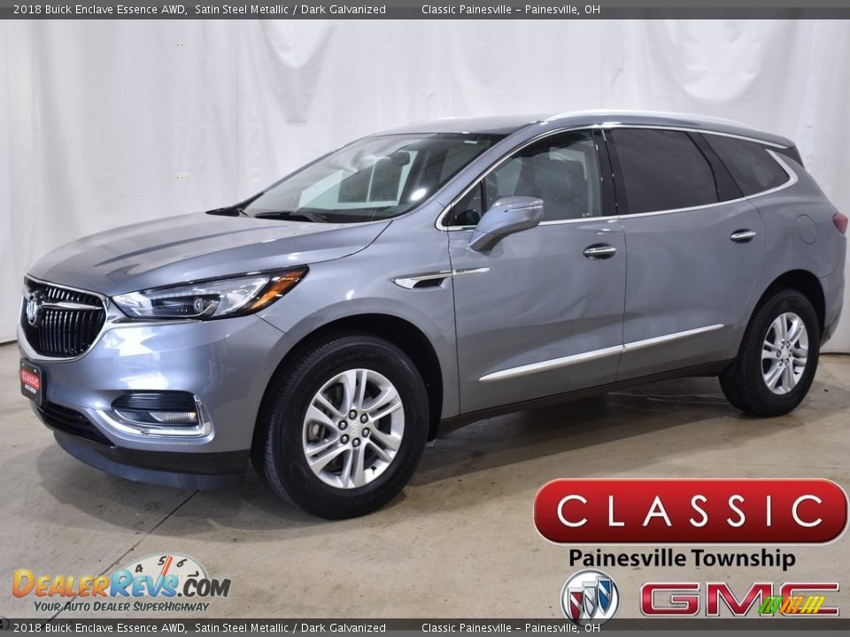 2018 Buick Enclave Essence AWD Satin Steel Metallic / Dark Galvanized Photo #1