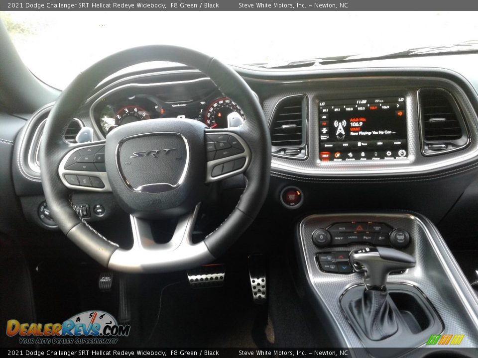 Dashboard of 2021 Dodge Challenger SRT Hellcat Redeye Widebody Photo #17