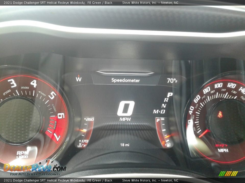 2021 Dodge Challenger SRT Hellcat Redeye Widebody Gauges Photo #20