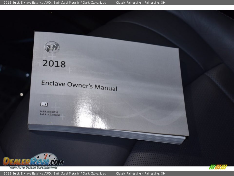 2018 Buick Enclave Essence AWD Satin Steel Metallic / Dark Galvanized Photo #17