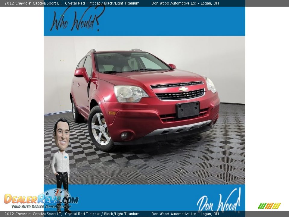 2012 Chevrolet Captiva Sport LT Crystal Red Tintcoat / Black/Light Titanium Photo #1