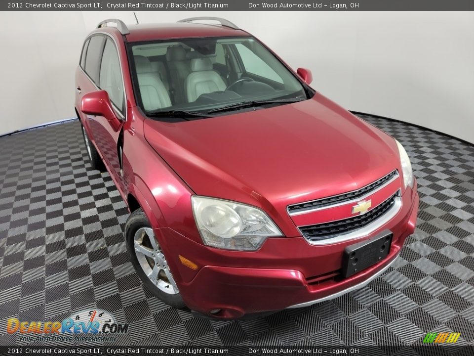 2012 Chevrolet Captiva Sport LT Crystal Red Tintcoat / Black/Light Titanium Photo #2