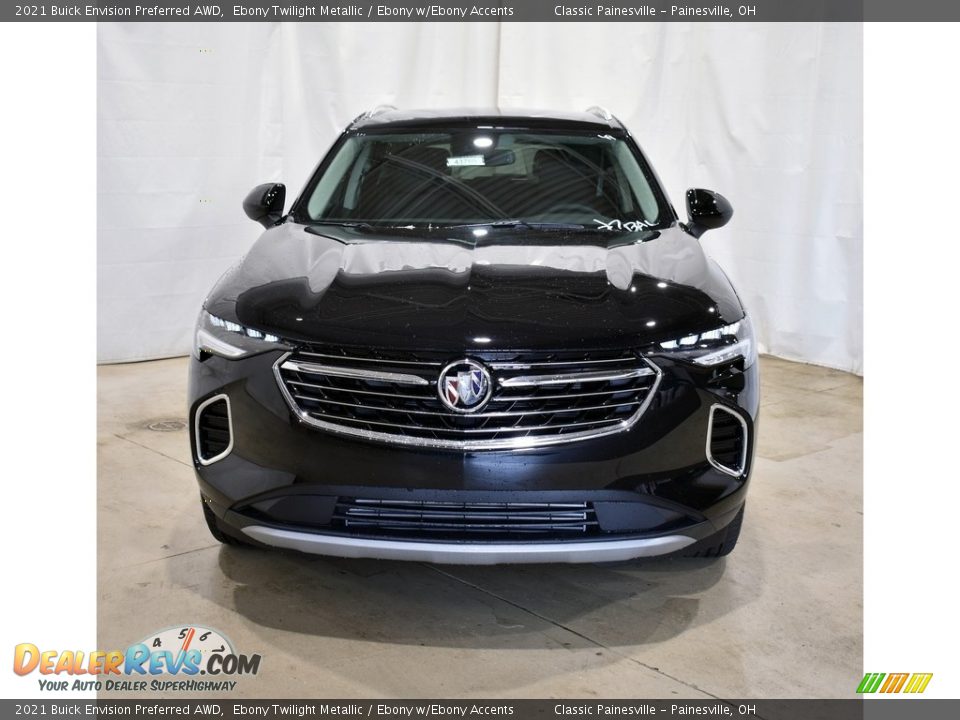 2021 Buick Envision Preferred AWD Ebony Twilight Metallic / Ebony w/Ebony Accents Photo #4