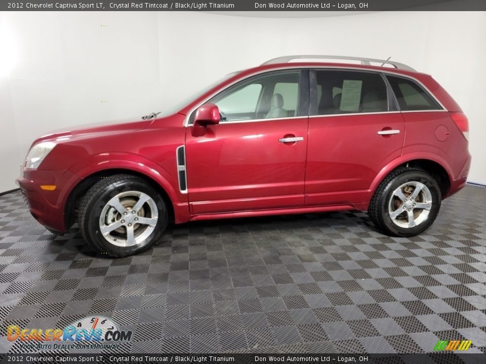 2012 Chevrolet Captiva Sport LT Crystal Red Tintcoat / Black/Light Titanium Photo #5