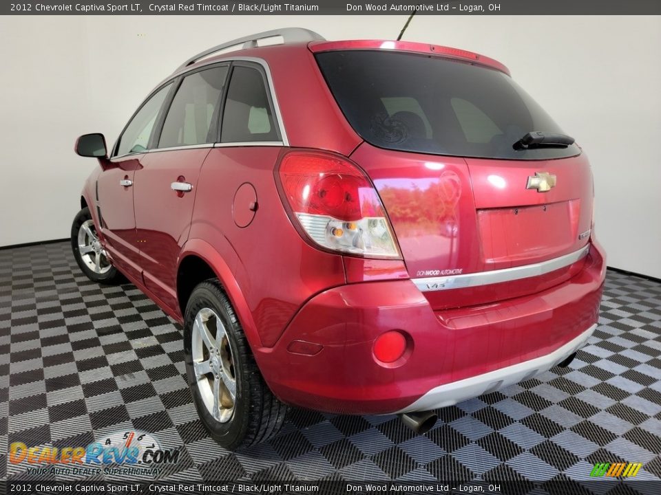 2012 Chevrolet Captiva Sport LT Crystal Red Tintcoat / Black/Light Titanium Photo #6