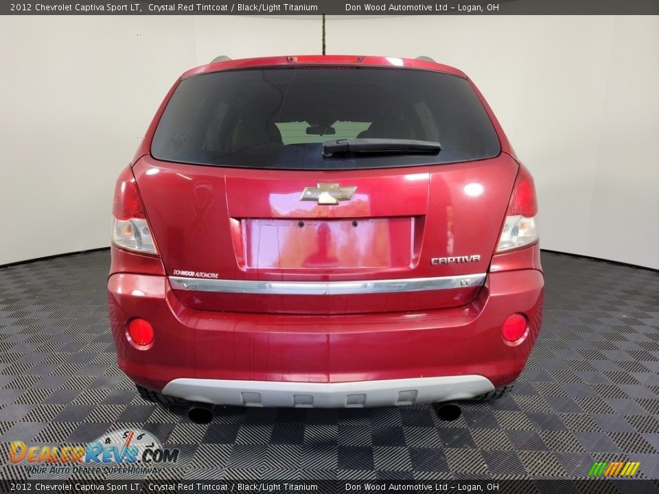 2012 Chevrolet Captiva Sport LT Crystal Red Tintcoat / Black/Light Titanium Photo #7