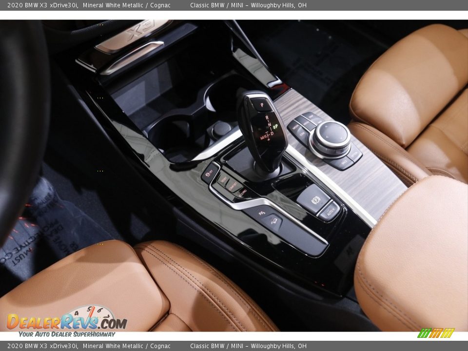 2020 BMW X3 xDrive30i Mineral White Metallic / Cognac Photo #14
