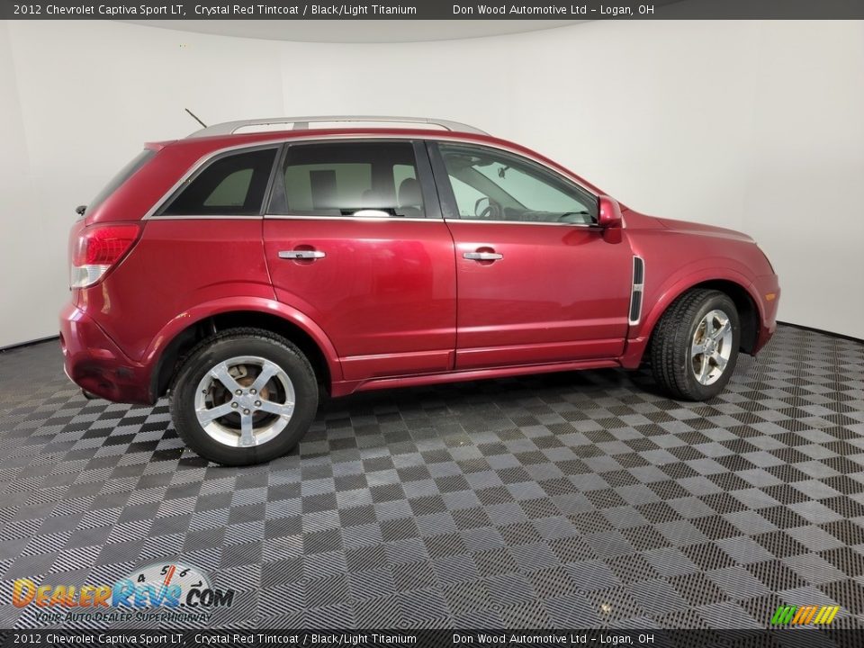 2012 Chevrolet Captiva Sport LT Crystal Red Tintcoat / Black/Light Titanium Photo #9