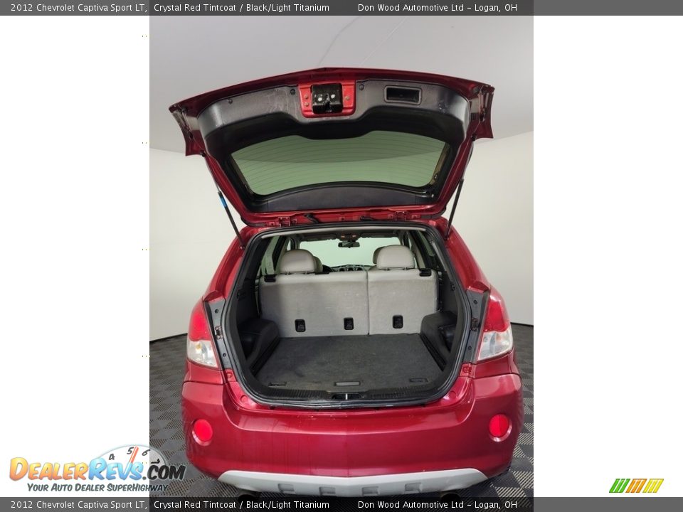 2012 Chevrolet Captiva Sport LT Crystal Red Tintcoat / Black/Light Titanium Photo #10