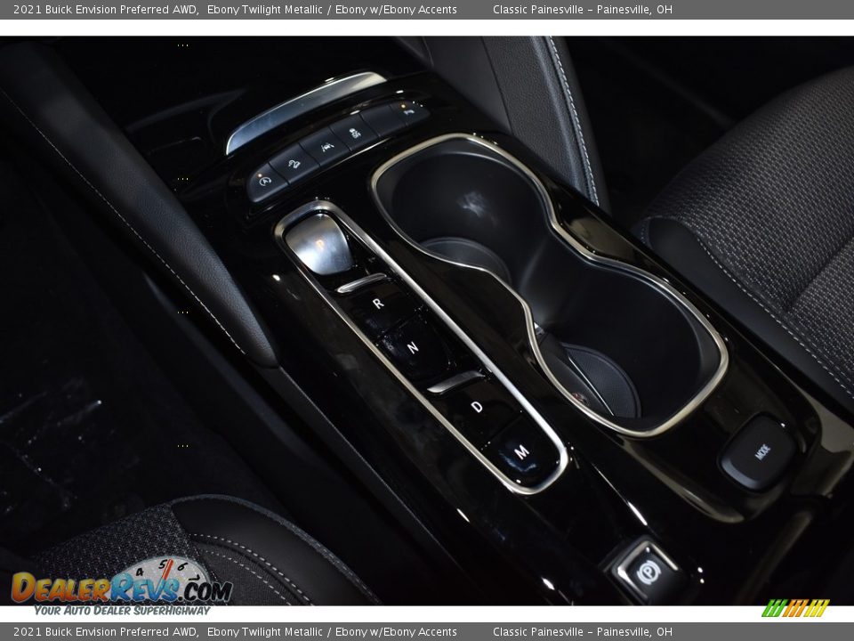 2021 Buick Envision Preferred AWD Ebony Twilight Metallic / Ebony w/Ebony Accents Photo #11
