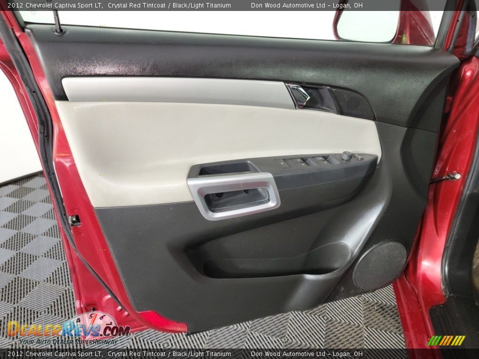 2012 Chevrolet Captiva Sport LT Crystal Red Tintcoat / Black/Light Titanium Photo #13