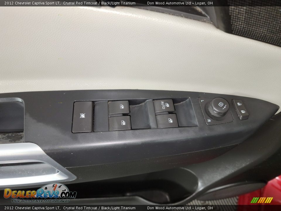 2012 Chevrolet Captiva Sport LT Crystal Red Tintcoat / Black/Light Titanium Photo #14