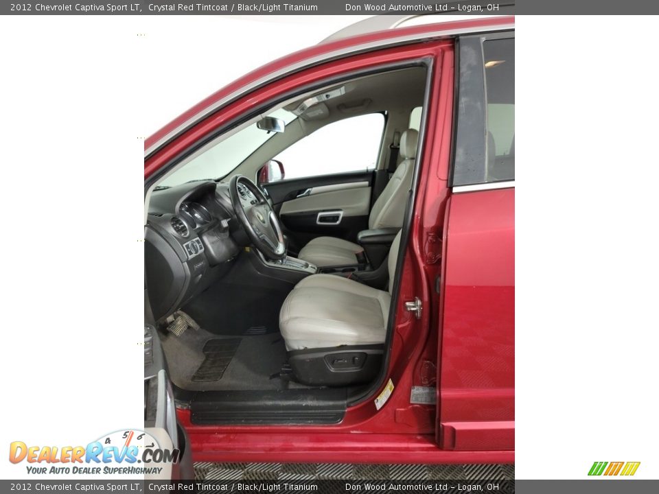 2012 Chevrolet Captiva Sport LT Crystal Red Tintcoat / Black/Light Titanium Photo #15