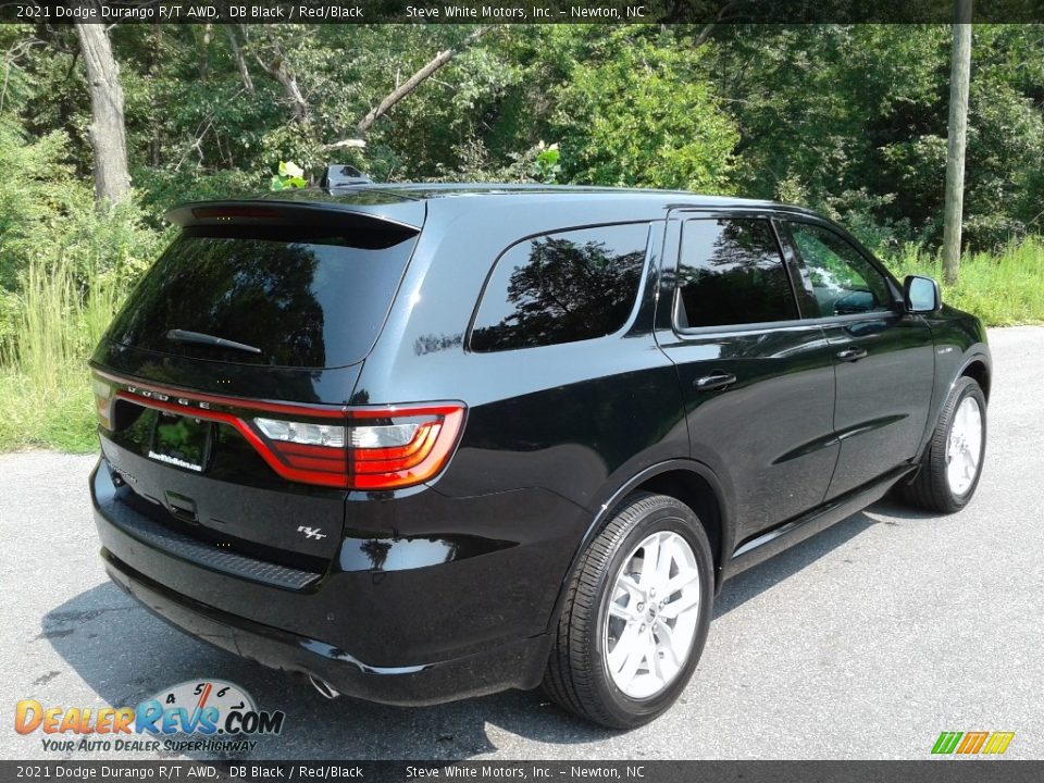 2021 Dodge Durango R/T AWD DB Black / Red/Black Photo #6