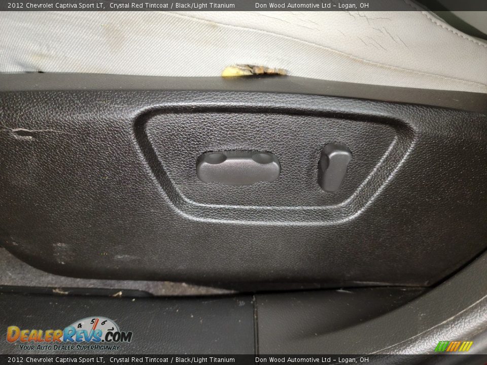 2012 Chevrolet Captiva Sport LT Crystal Red Tintcoat / Black/Light Titanium Photo #16