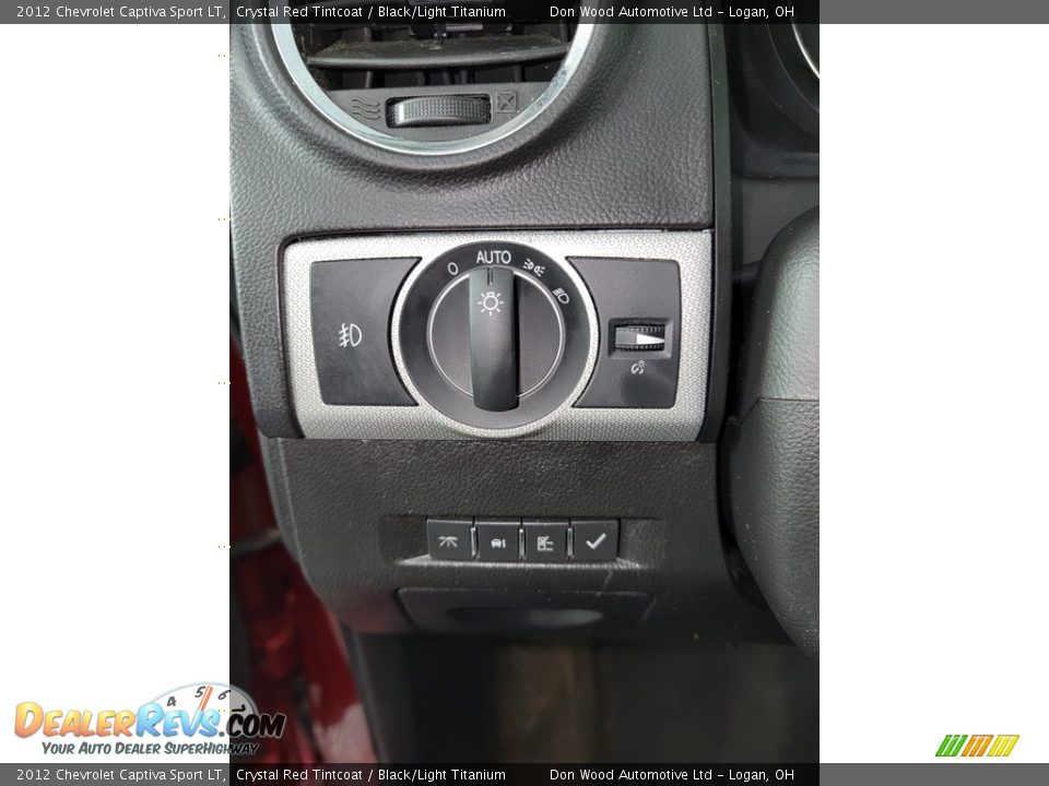 2012 Chevrolet Captiva Sport LT Crystal Red Tintcoat / Black/Light Titanium Photo #18