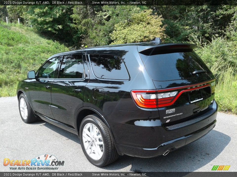 2021 Dodge Durango R/T AWD DB Black / Red/Black Photo #8