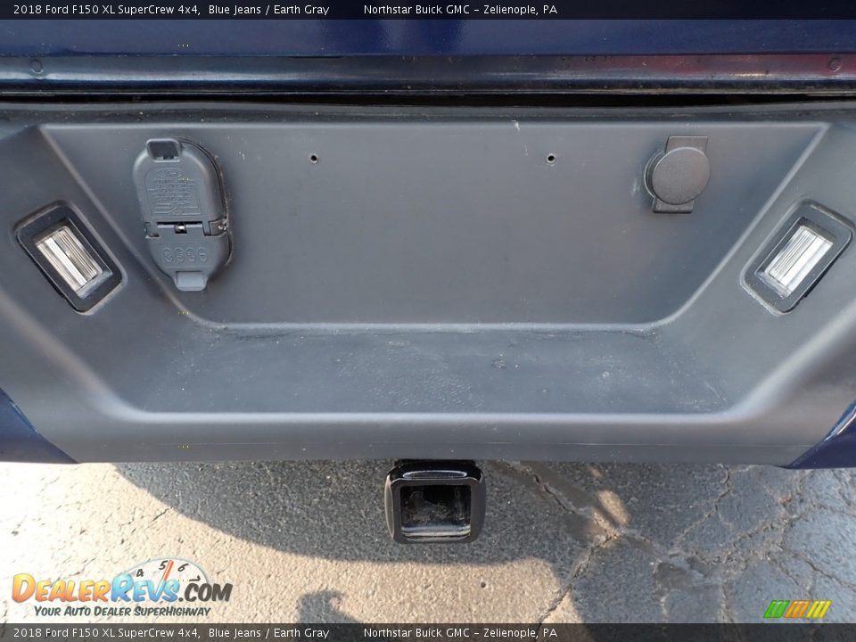 2018 Ford F150 XL SuperCrew 4x4 Blue Jeans / Earth Gray Photo #11