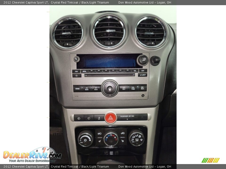 2012 Chevrolet Captiva Sport LT Crystal Red Tintcoat / Black/Light Titanium Photo #21